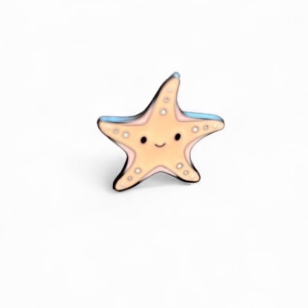 Cute Starfish Enamel Pin